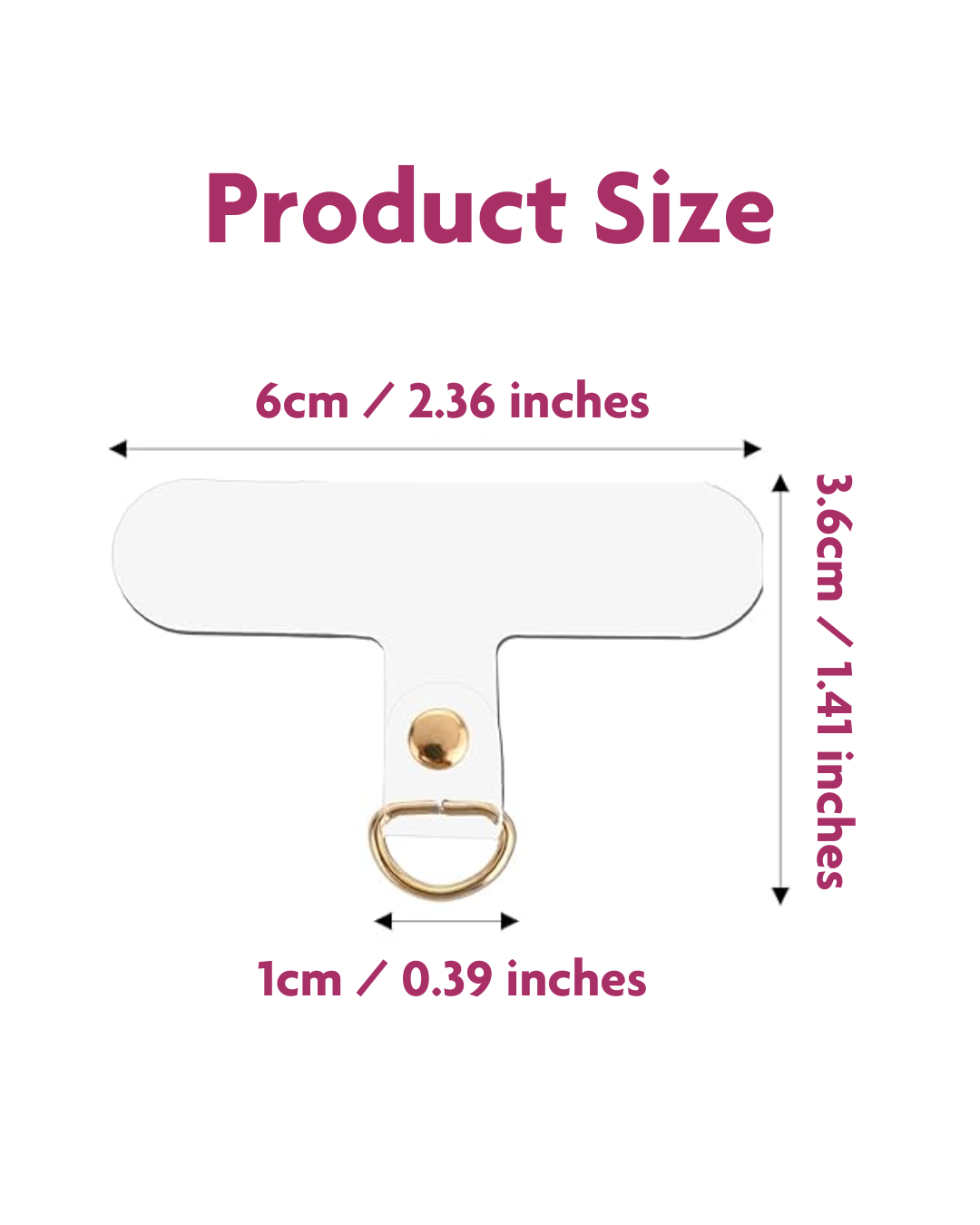 Cell Phone Strap Adapter