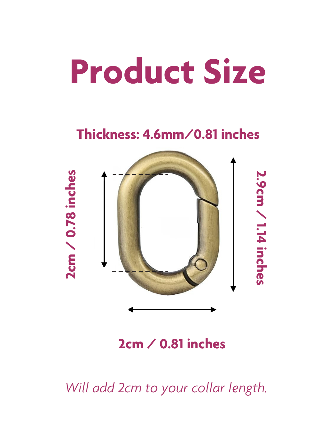 Collar Extension Rings